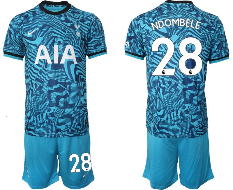 Men 2022-2023 Club Tottenham Hotspur away blue 28 Soccer Jersey